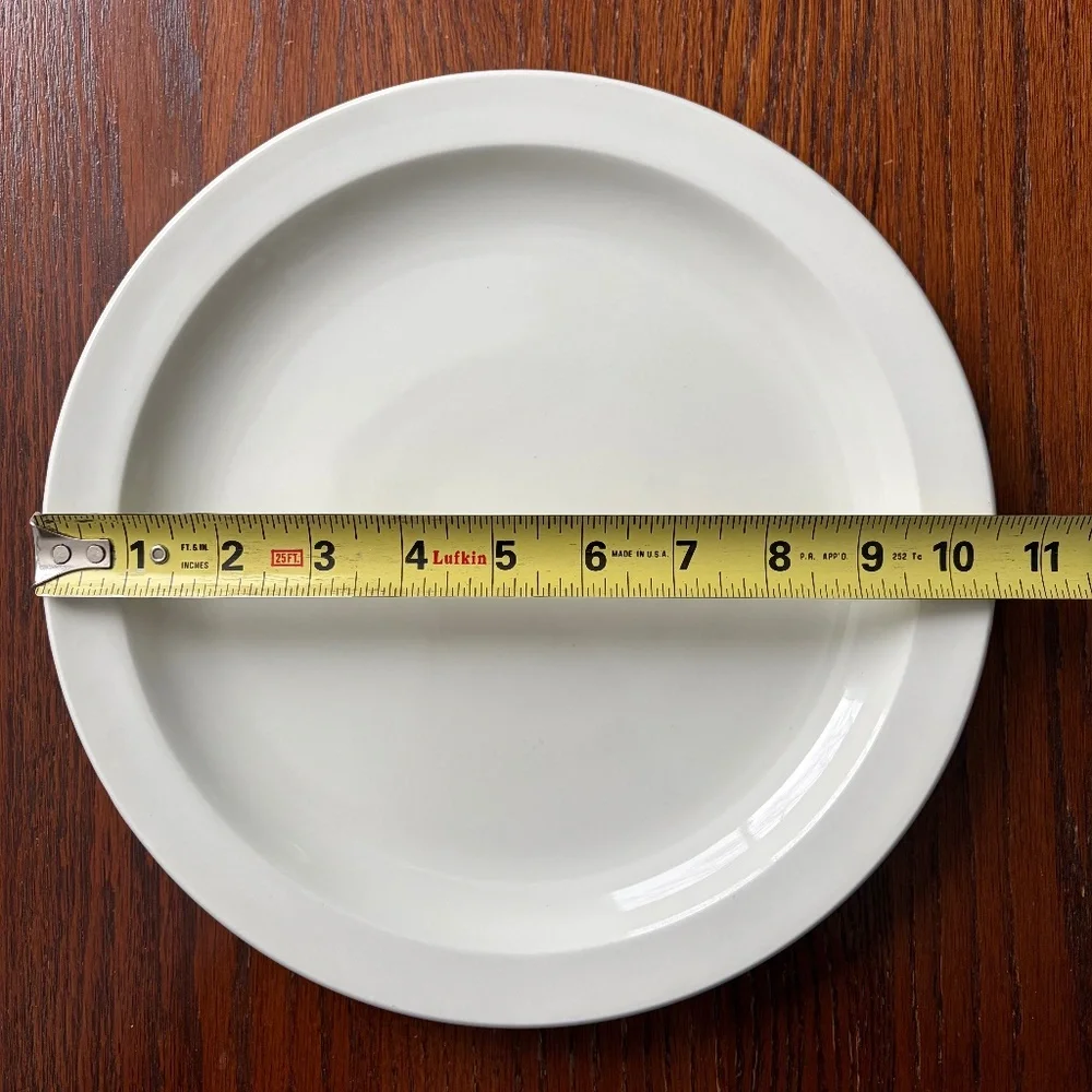 2 Stonehenge White MIDWINTER Dinner Plates - Picture 6 of 7